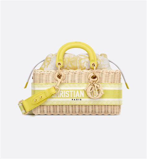 dioriviera wicker bag.